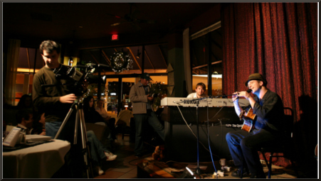 Recording 'Nathan Davis LIVE' at the Six String Cafe