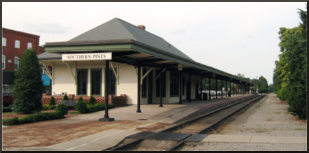 Southern Pines, NC, trainstation